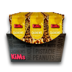 KiMs Saltede Cashew 15x40g